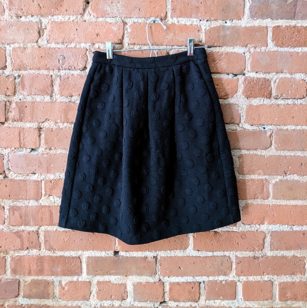 Black circle skirt